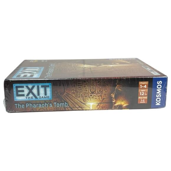 SEALED EXIT THE GAME "The Pharoaoh's Tomb" Level 4 Kosmos 2017 Escape Room NEW - Picture 10 of 11